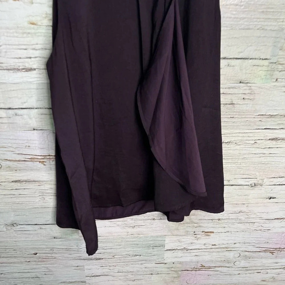 Banana republic purple tank top blouse size medium - Picture 2 of 7